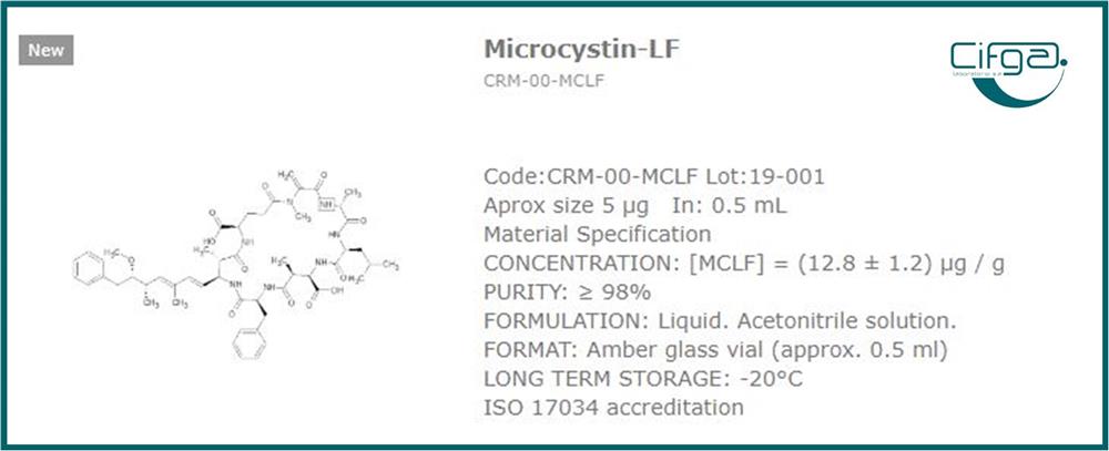 Chemical Structure Microcystin -LF Image