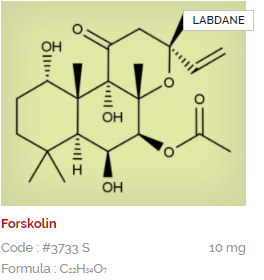 Extrasynthese Forskolin Botanical Reference Material