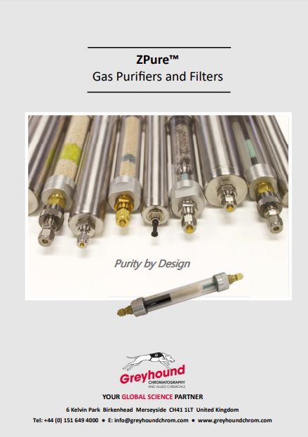 Gas Purifiers & Filters 2022 Catalogue Cover Image