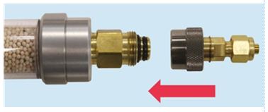 quick connect Gas filter fittings Image