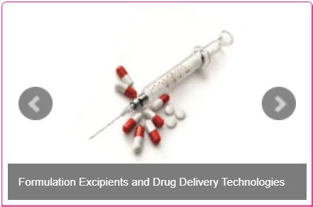 Formulation Excipients and Drug Delivery Technologies