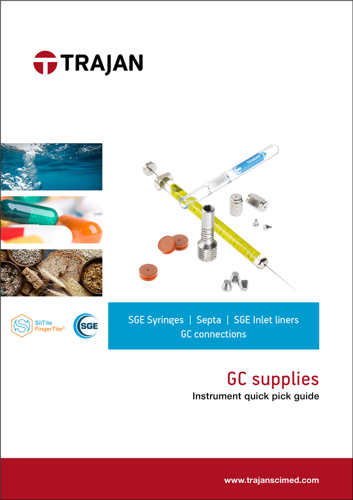 SGE GC Supplies Catalogue Cover
