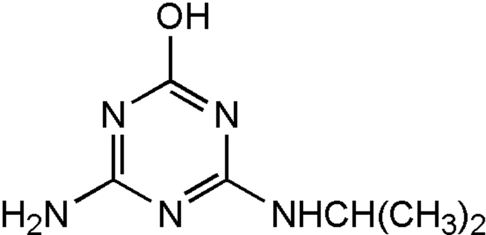 Picture of Atrazine desethyl-2-hydroxy ; MET-380D