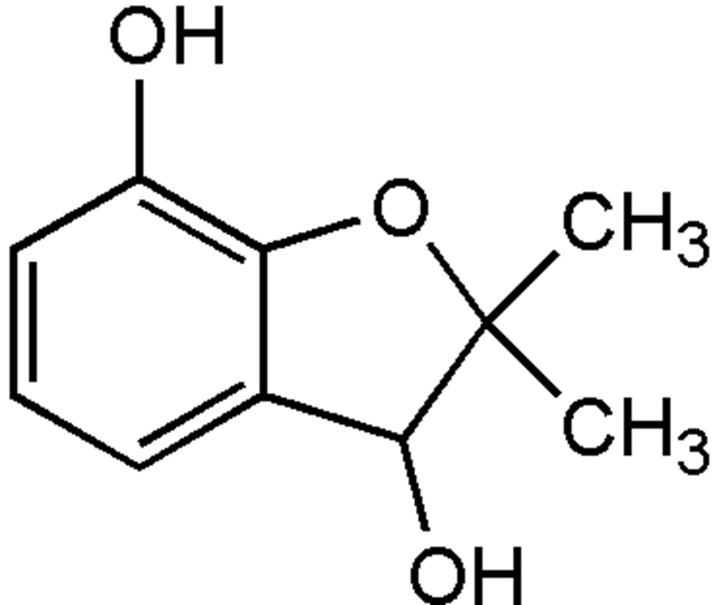 Picture of 2,3-Dihydro-2,2-dimethyl benzofuran-3,7-diol Solution   100ug/mL in Acetonitrile; MET-754D