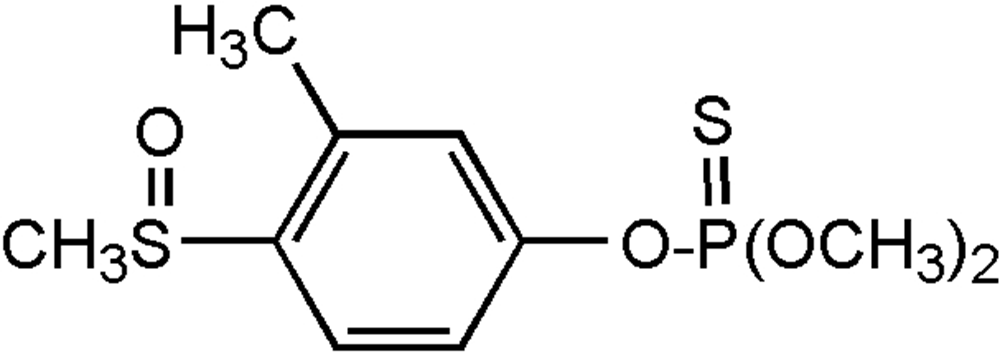 Picture of Fenthion sulfoxide ; MET-655D