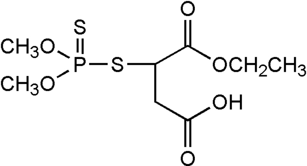 Picture of Malathion monocarboxylic acid ; MET-86D