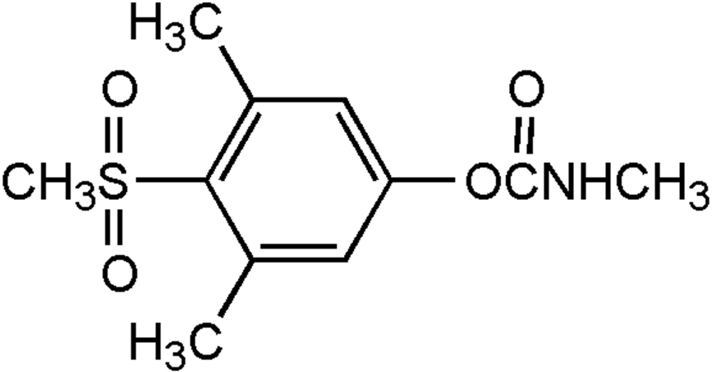 Picture of Methiocarb sulfone ; MET-543A