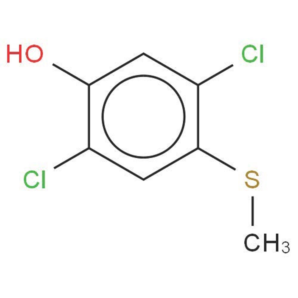 Picture of 2,5-dichloro-4-(methylthio)-Phenol