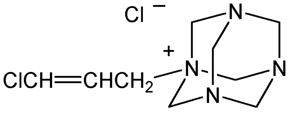 Picture of 1-cis-3-Chloroallyl-3,5,7-triaza-1-azonia-adamantane chloride; Dowicil 150®; PS-2234; PS-2234