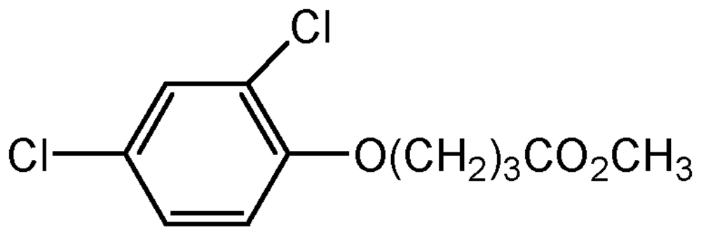 Picture of 2;4-DB methyl ester ; Methyl-4-(2;4-dichlorophenoxy)butyrate; PS-1101; F959