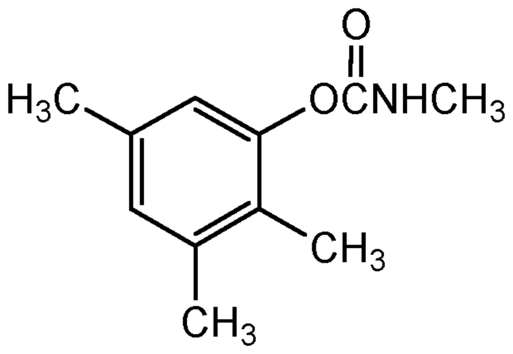 Picture of 2.3.5-Trimethylphenyl methyl carbamate ; 2;3;5-Trimethacarb; PS-541; PS-541