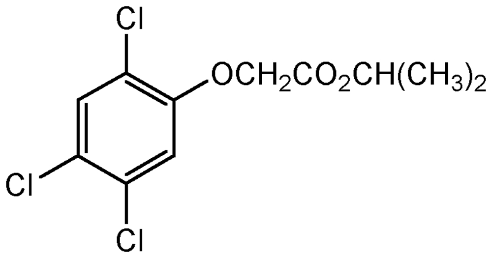 Picture of 2.4.5-T isopropyl ester ; Isopropyl-(2.4.5-trichlorophenoxy)acetate; (2;4;5-Trichlorophenoxy)acetic acid isopropyl ester; PS-46