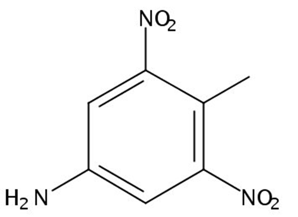 Picture of 4-Amino-2,6-dinitrotoluene ; F2491