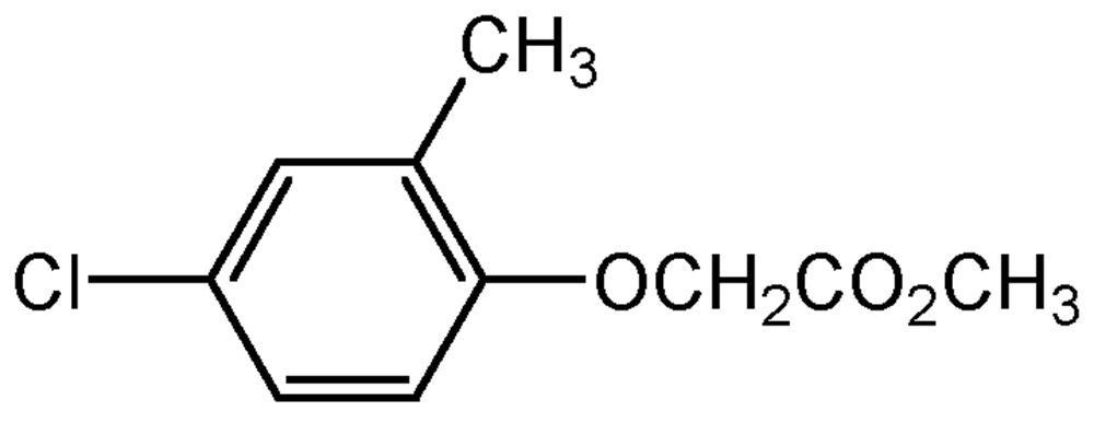 Picture of 4-Chloro-o-tolyloxyacetic acid methyl ester ; MCPA methyl ester; PS1105; F967