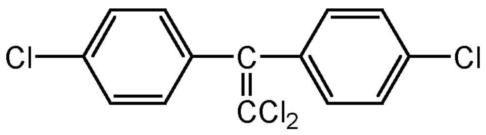 Picture of 4.4'-DDE ; 1.1-Dichloro-2.2-bis(p-chlorophenyl)ethylene; PS-696; F93