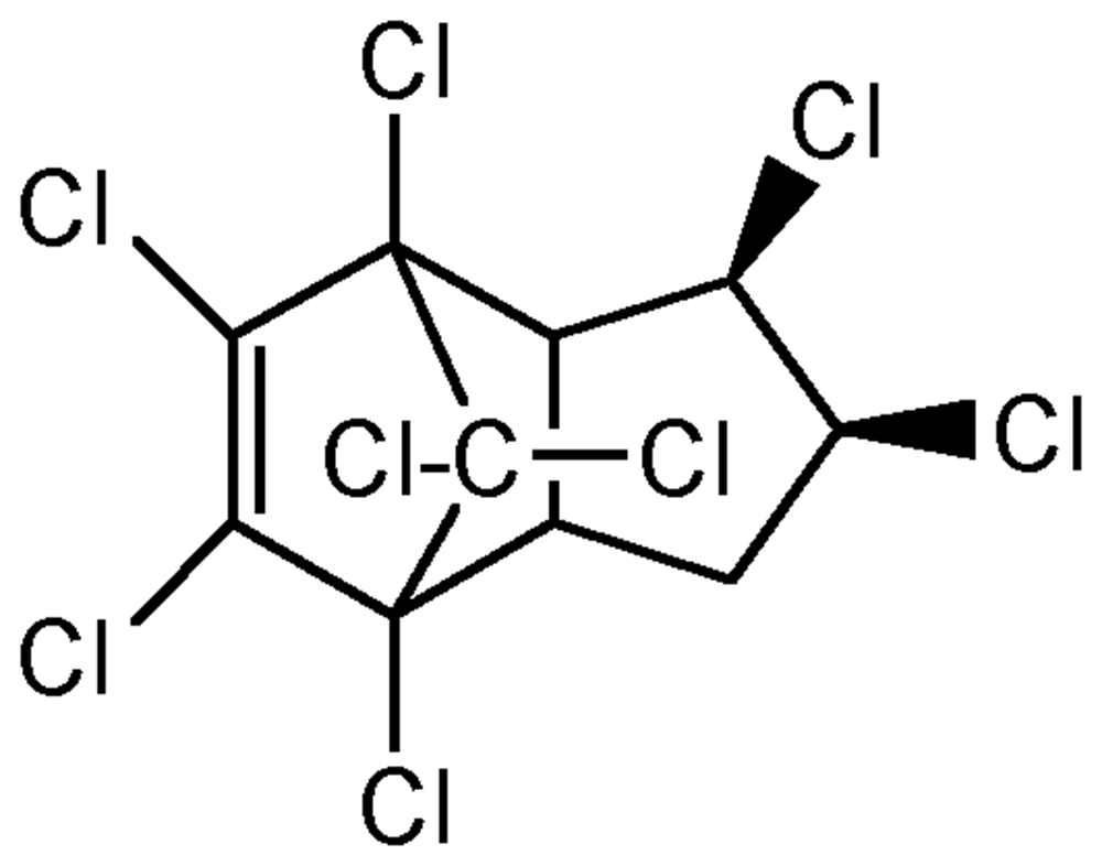 Picture of cis-Chlordane ; alpha-Chlordane; alpha(cis)-Chlordane; PS-75-1; F907