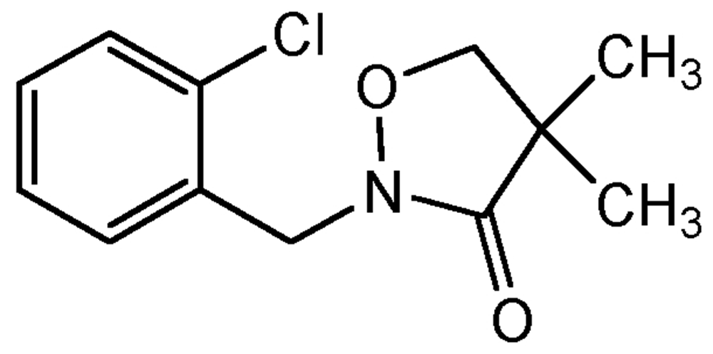 Picture of Command ; Clomazone; 2-(2-Chlorophenyl)methyl-4;4-dimethyl-3-isoxazolidino; PS-2001