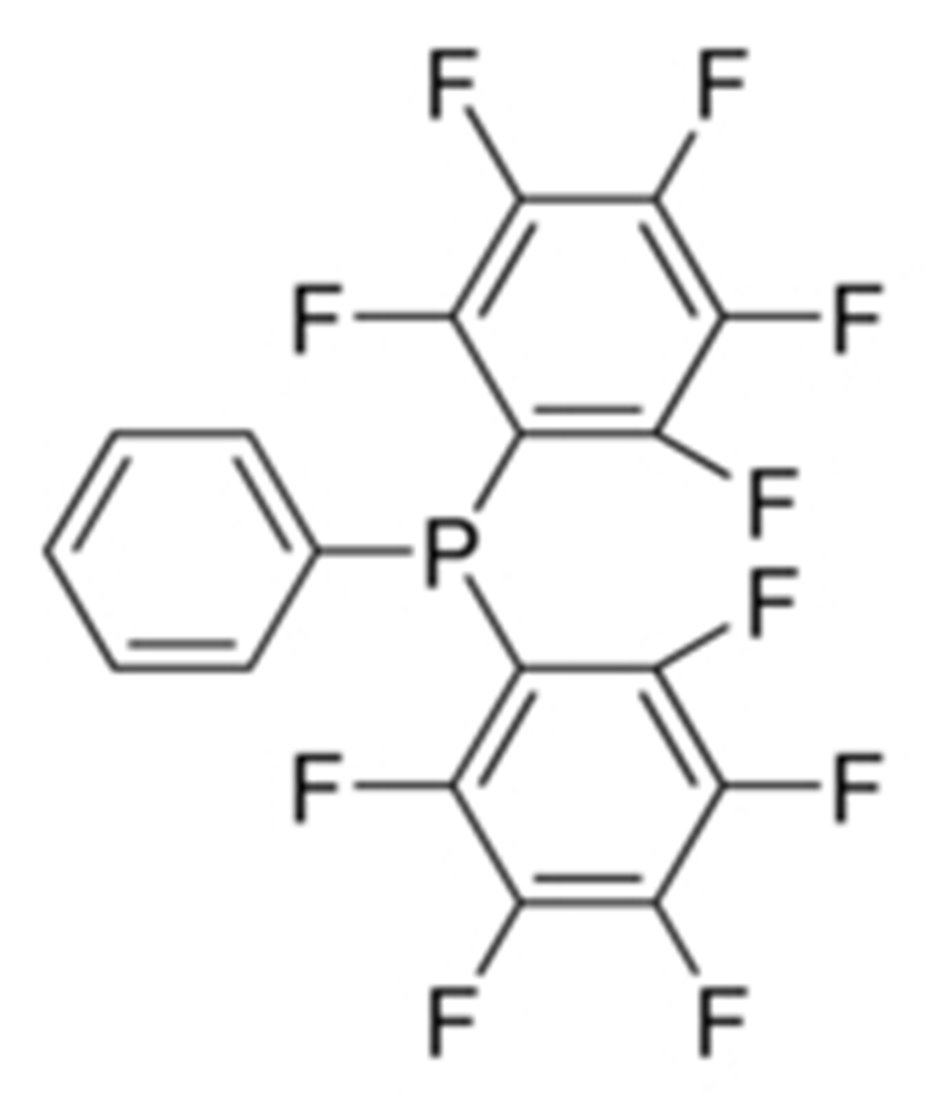 Picture of Decafluorotriphenylphosphine ; F834