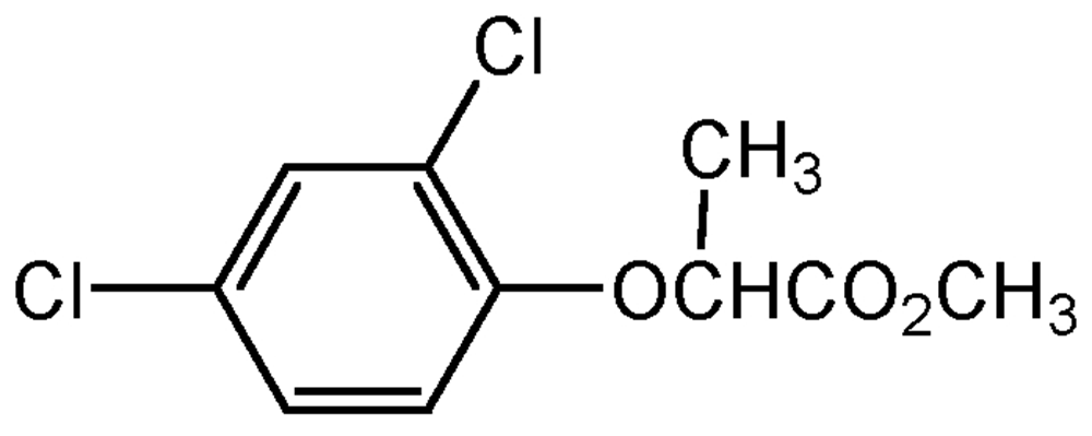 Picture of Dichlorprop methyl ester ; Methyl-2-(2;4-dichlorophenoxy)propionate; PS-1103; F963