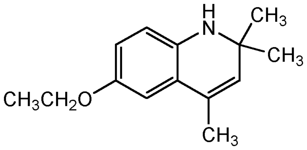 Picture of Ethoxyquin ; 1.2-Dihydro-6-ethoxy-2.2.4-trimethyl-quinoline; Stop-Scald; Santoquin®; PS432