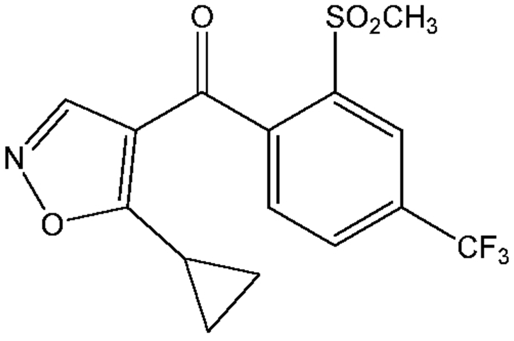 Picture of Isoxaflutole ; Balance®; 5-Cyclopropyl-1;2-oxazol-4-yl a;a;a-trifluoro-2-; PS-2166