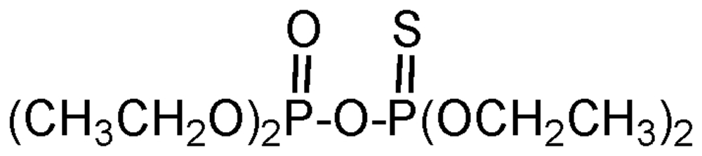 Picture of Monothiono TEPP ; Tetraethyl monothiopyrophosphate; Fosarbin; MTST; Phosarbin; Pirofos; Pyrophos; Tetraethyl ester thiodiphosphoric acid; PS-2181