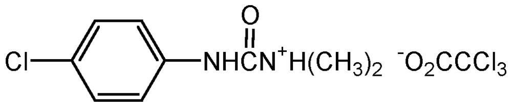 Picture of Monuron TCA ; 3-[4-Chlorophenyl]-1.1-dimethylurea trichloroacetate; Urox®; PS-371; F2560
