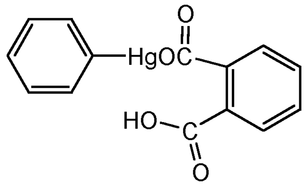 Picture of Phenyl mercuric phthalate ; PS-217