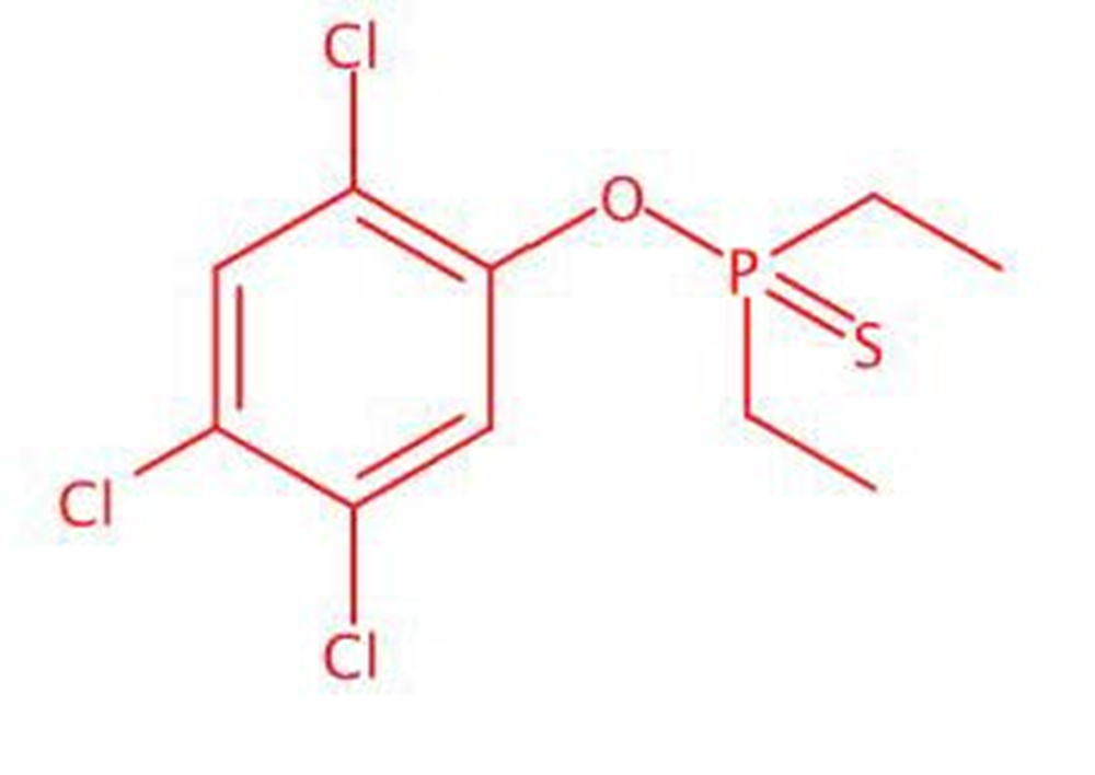 Picture of 2,4,5-Trichlorophenyl diethylphosphinothioate
