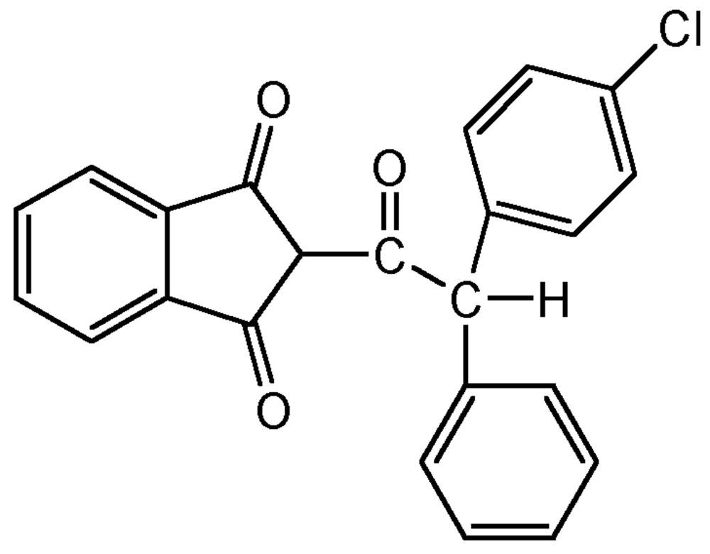 Picture of Chlorophacinone Solution 100ug/ml in Acetonitrile; PS-2085AJS