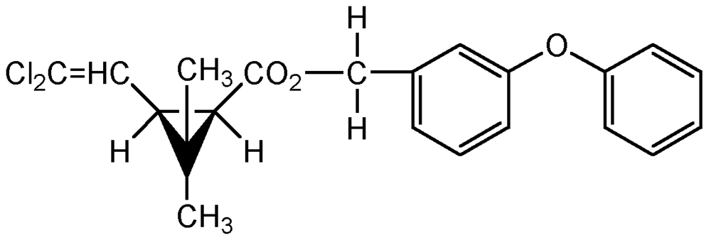Picture of cis-Permethrin Solution 100ug/ml in Acetonitrile; PS-758-1AJS