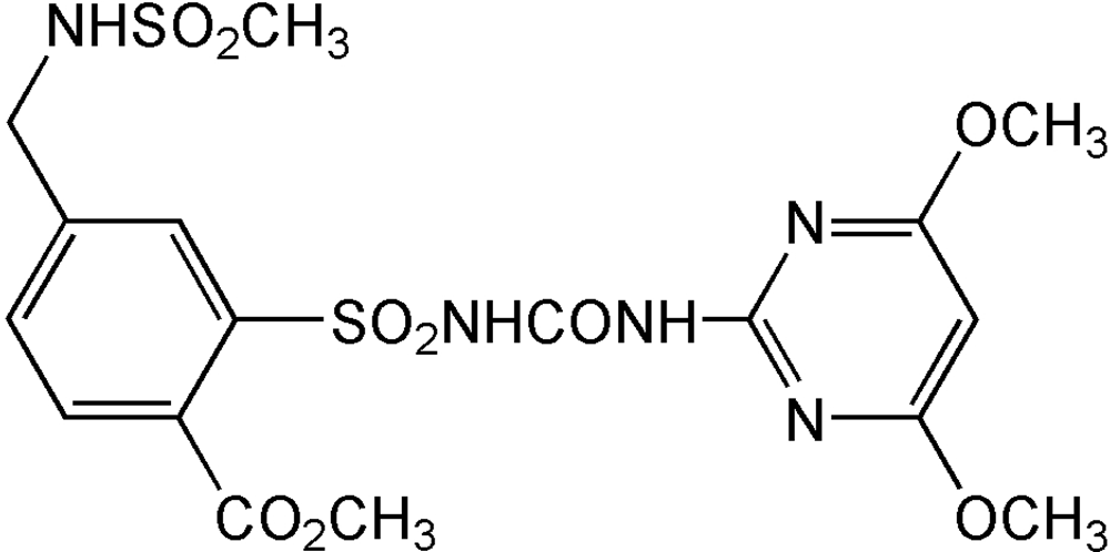 Picture of Mesosulfuron-methyl Solution 100ug/ml in Acetonitrile; PS-2286AJS