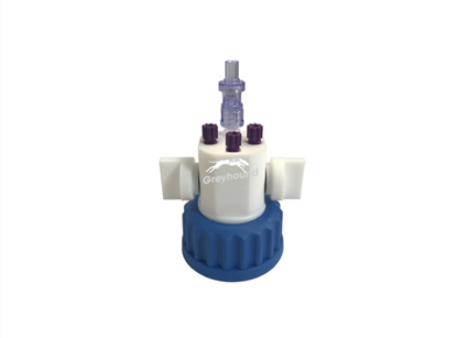 Smart Healthy Cap GL45, 3 Universal connectors (1/8" to 1/16") with shut-off and 1 air check valve