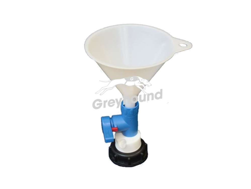 Picture of Smart Waste Cap funnel with stopcock and 1 charcoal filter port for S60/61 can