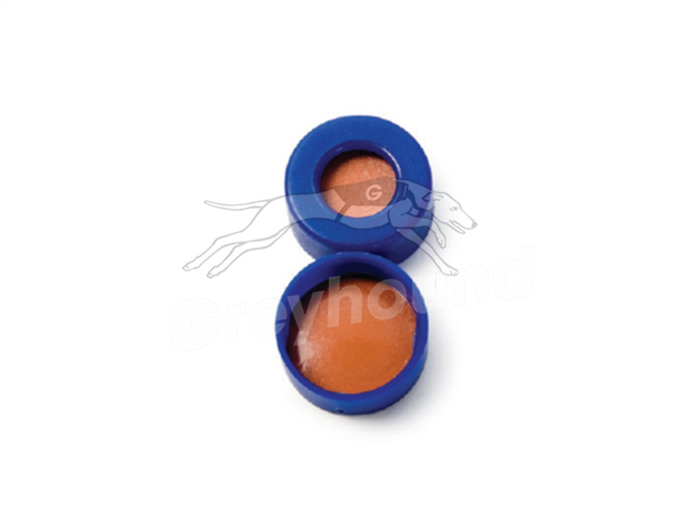 Picture of 11mm Snap Cap (Blue) - Polyethylene, with Red Rubber/PTFE Seal 