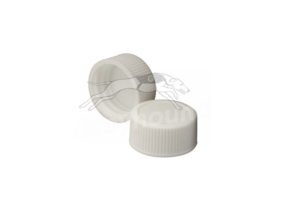 Picture of 14mm Screw Cap - White, Solid Top
