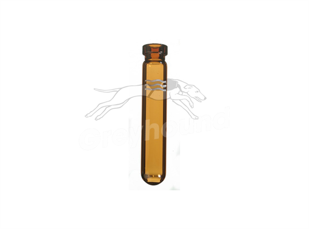 Picture of 1mL Crimp Top Round Bottom Vial - Amber Glass