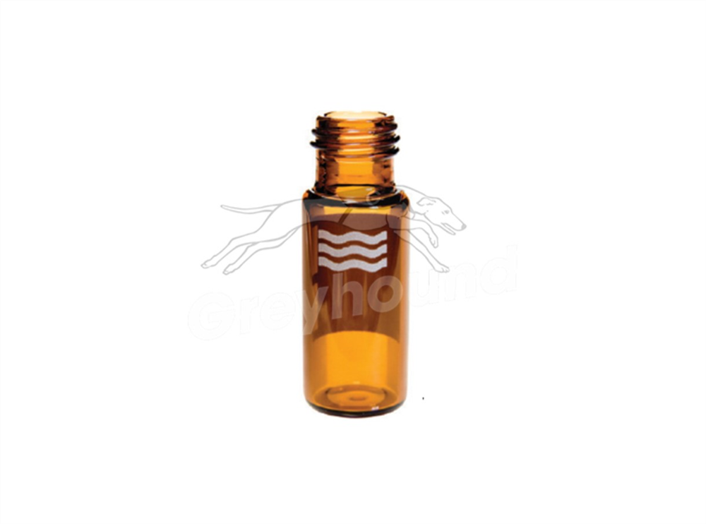 Picture of 2mL Screw Top Wide Neck Vial - Amber Glass with Write-on Patch
