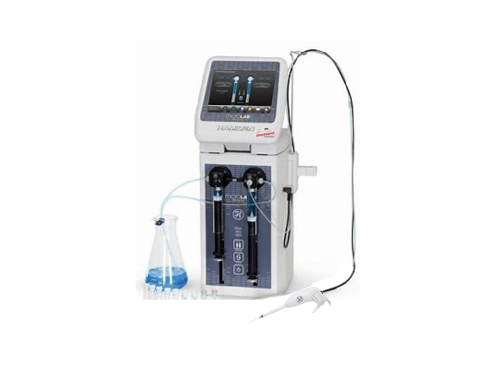 Picture of Hamilton ML625-DTHP Dual Syringe Diluter with Disposable Tip Hand Probe