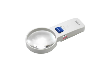 Round LED Magnifier 60mm, 5X magnification