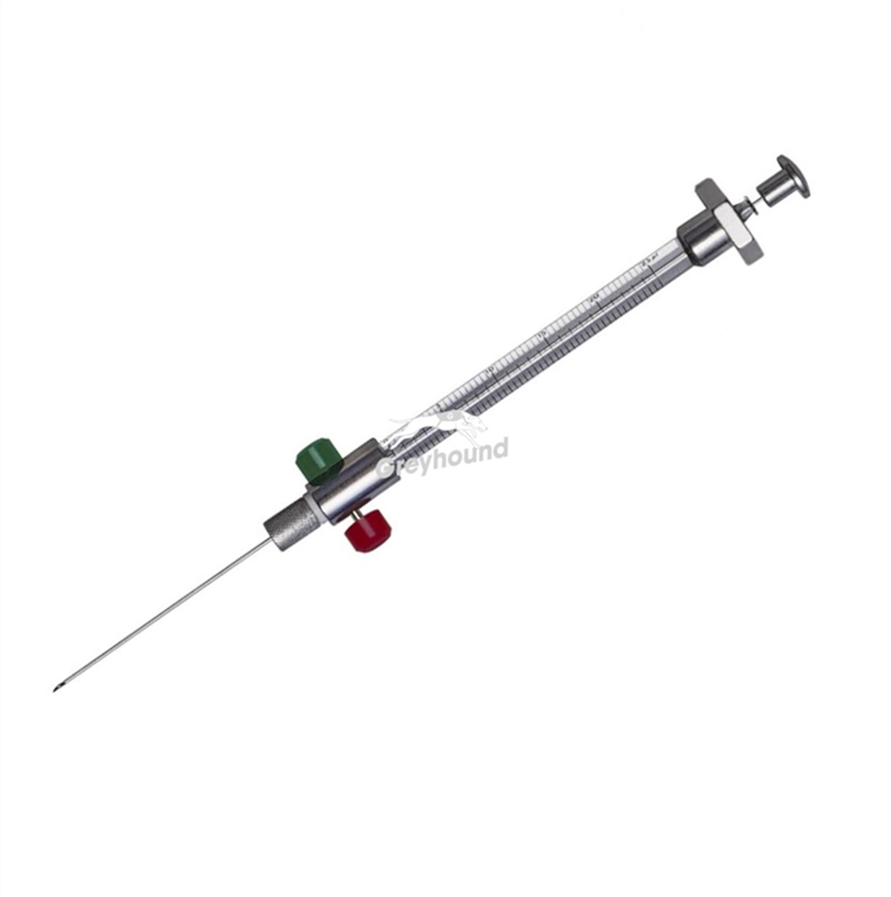 Picture of Series A-2, 250uL Syringe with Slip-on Needle and push-button valve