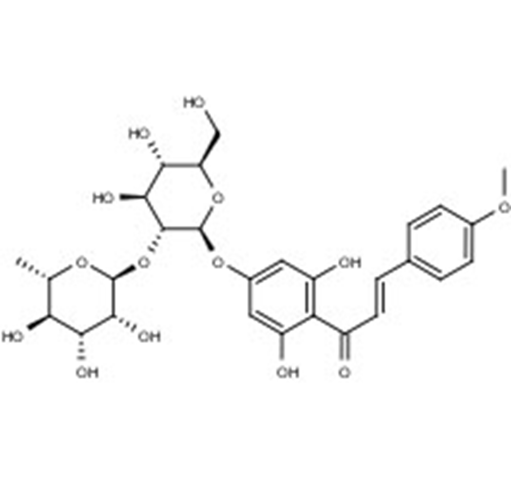 Picture of 2',6'-Dihydroxy-4-methoxychalcone-4'-O-neohesperidoside