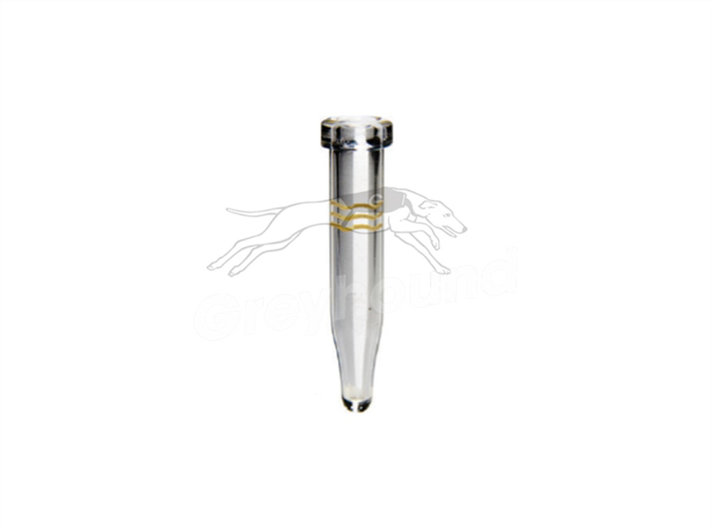 Picture of 200µL Crimp Top Tapered Vial - Clear Gold Grade Glass