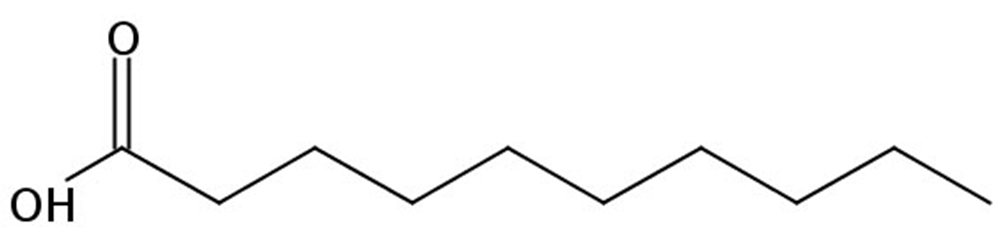 Picture of Decanoic acid, 100mg