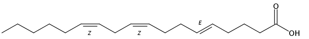 Picture of 5(E),9(Z),12(Z)-Octadecatrienoic acid, 5mg