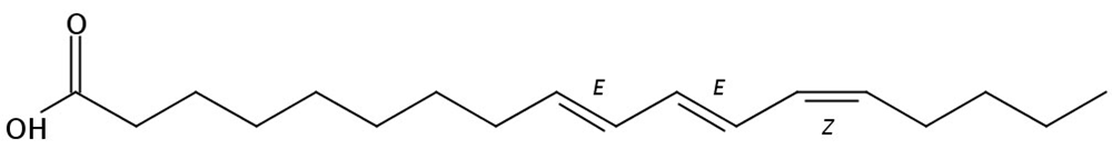 Picture of 9(E),11(E),13(Z)-Octadecatrienoic acid, 5mg
