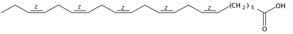Picture of 7(Z),10(Z),13(Z),16(Z),19(Z)-Docosapentaenoic acid, 5 x 100mg