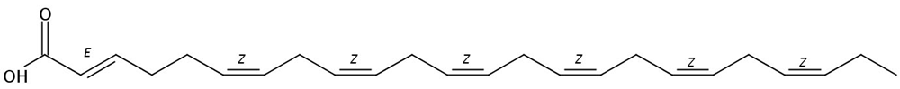 Picture of 2(E),6(Z),9(Z),12(Z),15(Z),18(Z),21(Z)-Tetracosaheptaenoic acid, 5mg
