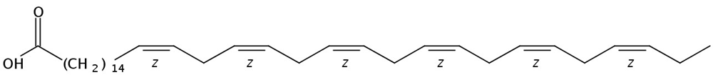Picture of 16(Z),19(Z),22(Z),25(Z),28(Z),31(Z)-Tetratriacontahexaenoic acid, 25ug