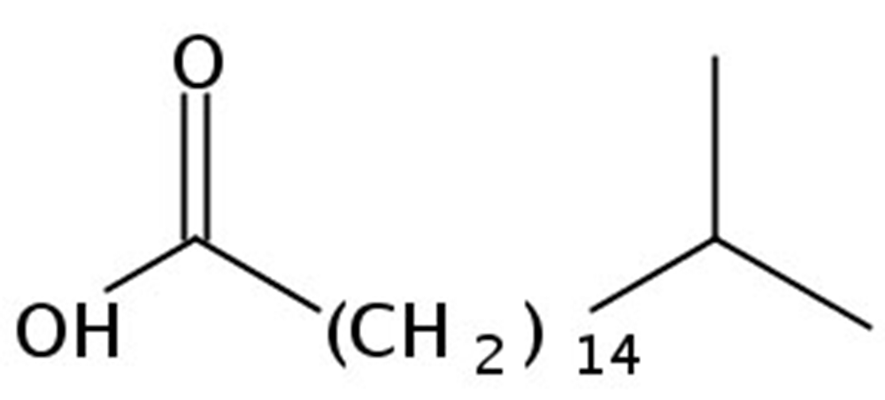 Picture of 16-Methylheptadecanoic acid, 25mg